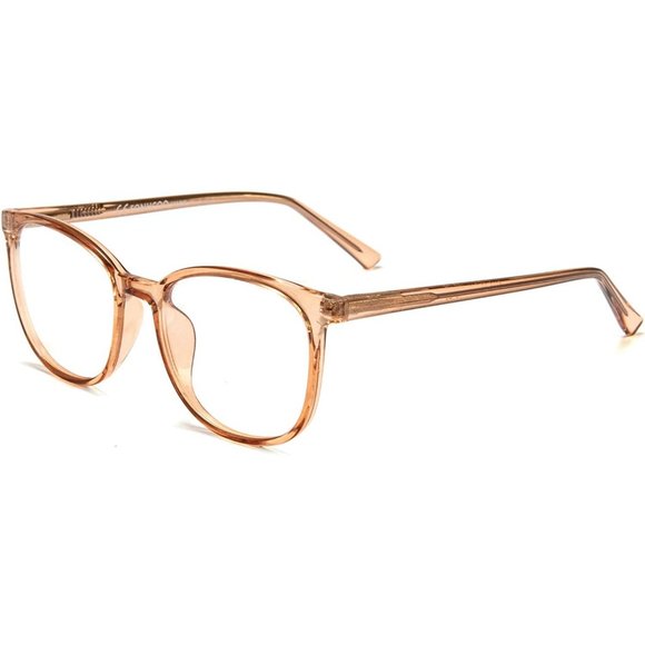 Blue Light Blocking Glasses Fashion Round TR90 Frame Transparent Eyewear main image 6